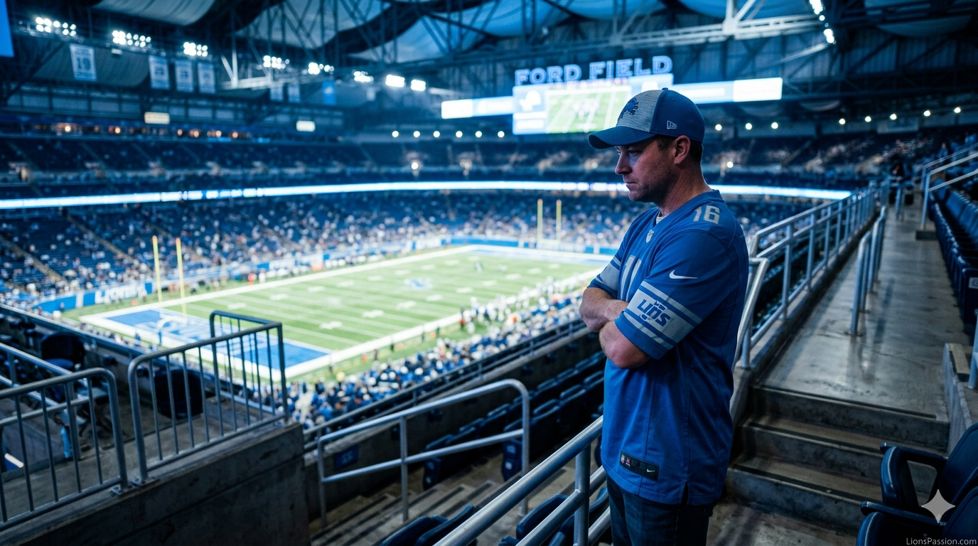 Detroit Lions fan reflecting on future roster construction challenges