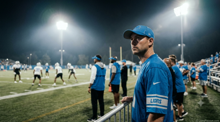 Detroit Lions fans watch training camp as Brad Holmes’ roster depth faces a major cornerback test.